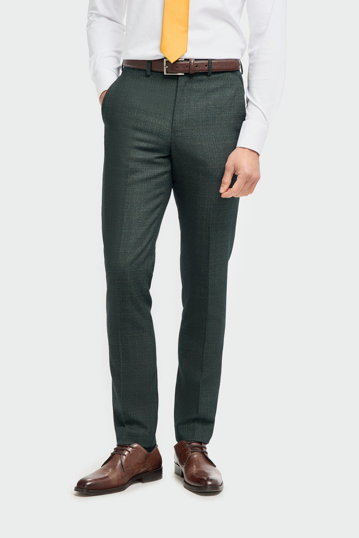 Caridi Olive Double Breasted Two Piece