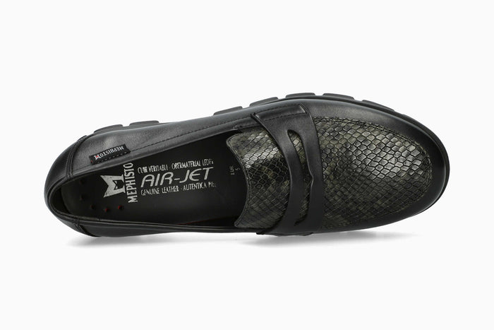 Carima - Black Women Slip-Ons