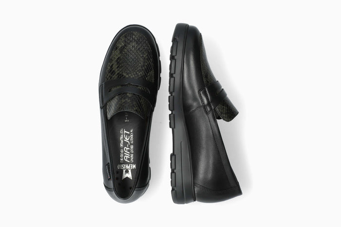 Carima - Black Women Slip-Ons