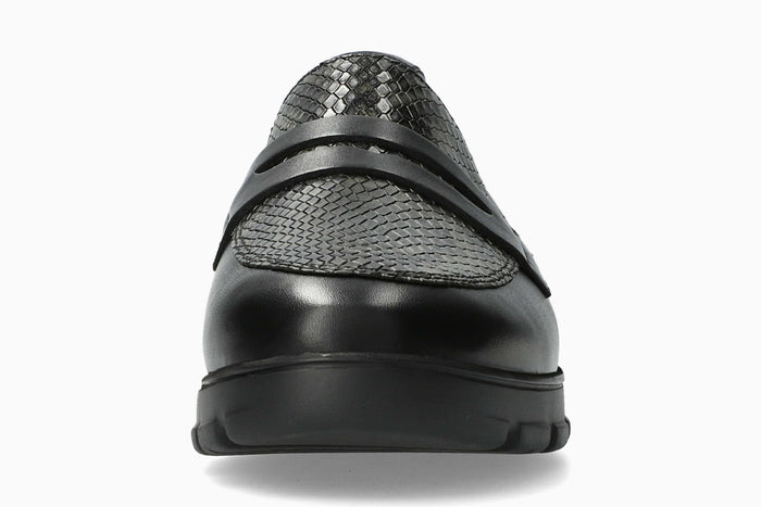 Carima - Black Women Slip-Ons
