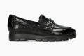 Carlyne - Black Women Slip-Ons