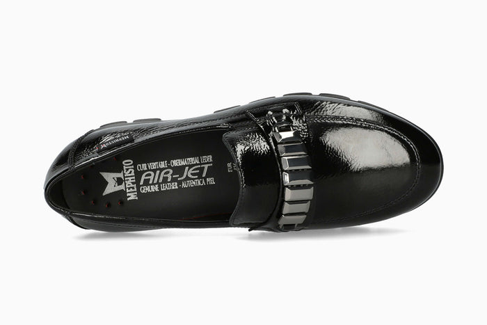 Carlyne - Black Women Slip-Ons