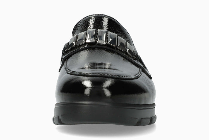 Carlyne - Black Women Slip-Ons