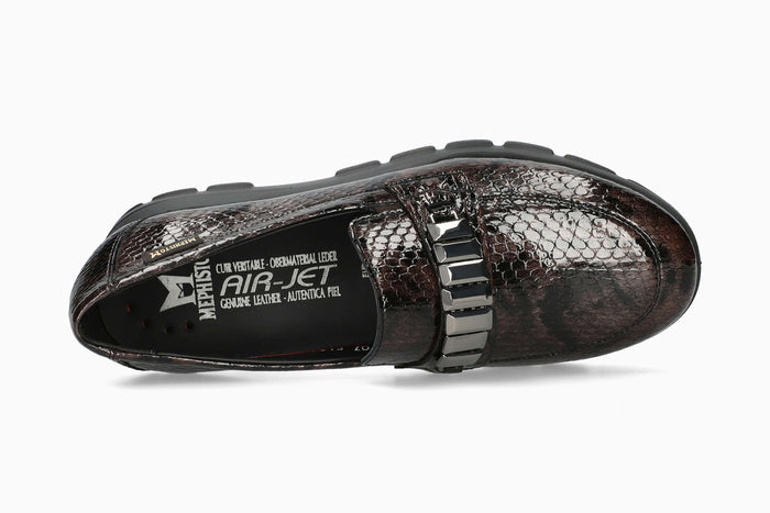 Carlyne - Bronze Women Slip-Ons