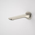 Caroma Contura II 180mm Basin/Bath Outlet - Brushed Nickel 849059BN6AF