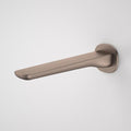 Caroma Contura II 220mm Basin/Bath Outlet - Brushed Bronze 849060BBZ6AF