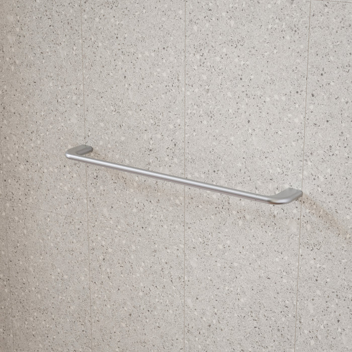 Caroma Contura II 620mm Single Towel Rail - Brushed Nickel