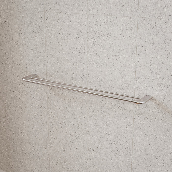 Caroma Contura II 820mm Double Towel Rail - Chrome