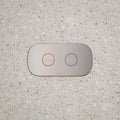 Caroma Contura II Invisi Series II Round DC Dual Flush Button Panel - Chrome