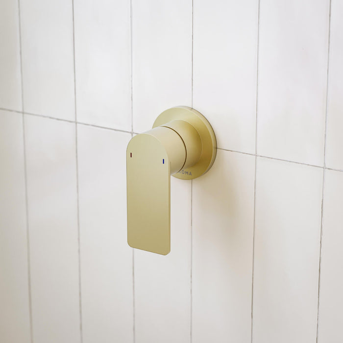 Caroma Urbane II Bath/Shower Mixer Round Plate - The Blue Space