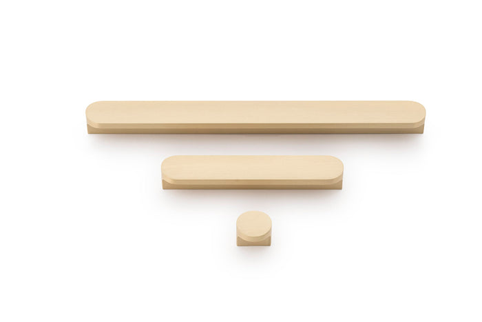 Range Castella Cove Knob 32mm Brushed Brass 400.016.35B - The Blue Space