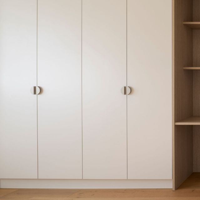 Lifestyle Castella Gyre Semi-Circle 90mm Pull Dull Brushed Nickel 409.090.10 - The Blue Space