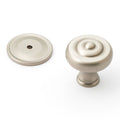 Castella Decade 38mm Knob Backplate Dull Brushed Nickel 216.038.10 - The Blue Space