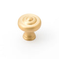 Castella Decade 32mm Knob Satin Brass 212.032.35S - The Blue Space