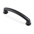 Castella Decade 102mm Ridged Handle Matte Black 206.102.04 - The Blue Space