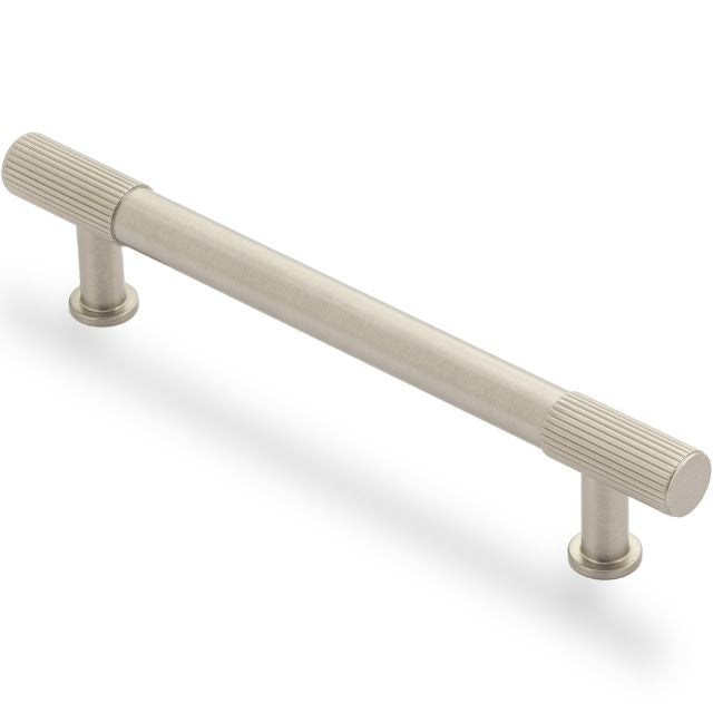 Castella Romano 128mm Handle  Dull Brushed Nickel 237.128.10 - The Blue Space