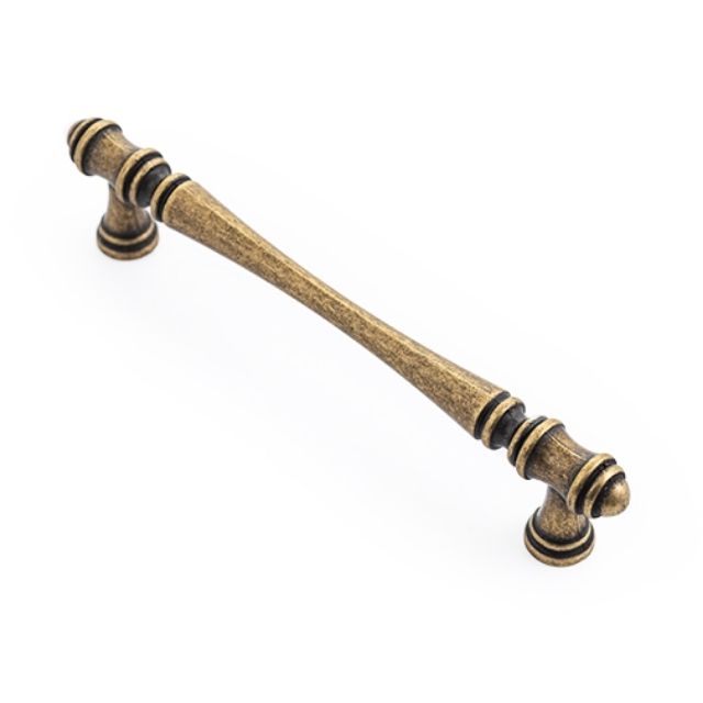 Castella Windsor 128mm Handle  Antique Brass 150.128.03 - The Blue Space