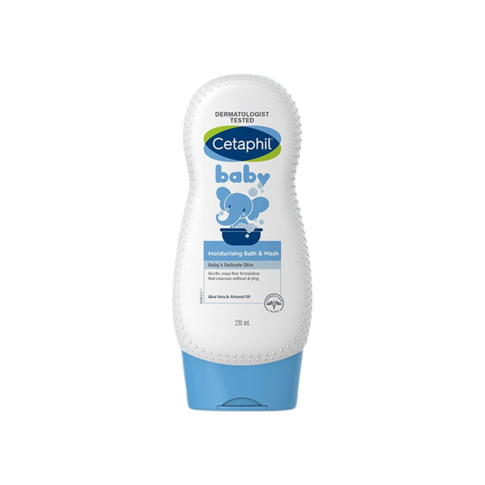 Cetaphil Baby Moisturizing Bath & Wash, 230ml