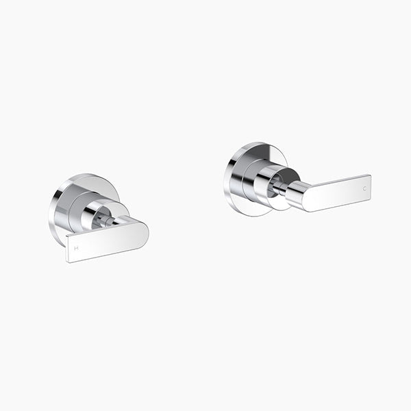 Clark Lever Wall Top Assemblies - Chrome The Blue Space
