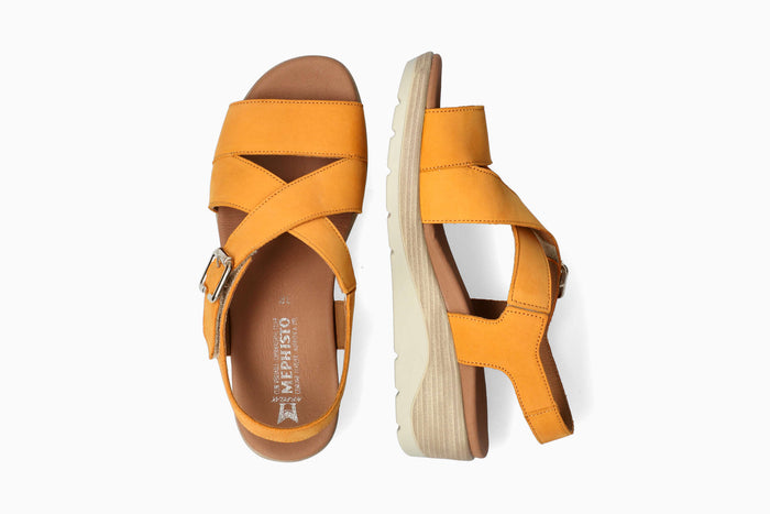 Claudine - Burnt Orange Women Sandals