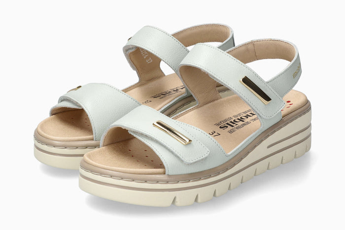 Clem - Eucalyptus Women Sandals With Heel