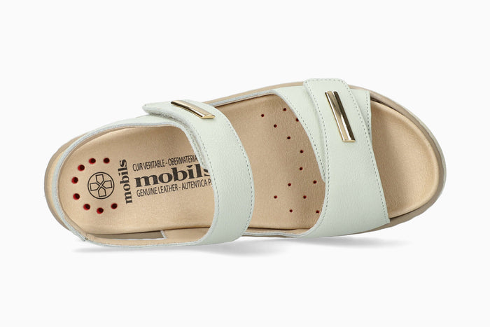 Clem - Eucalyptus Women Sandals With Heel