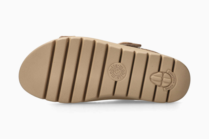 Clem - Light Taupe Women Sandals With Heel