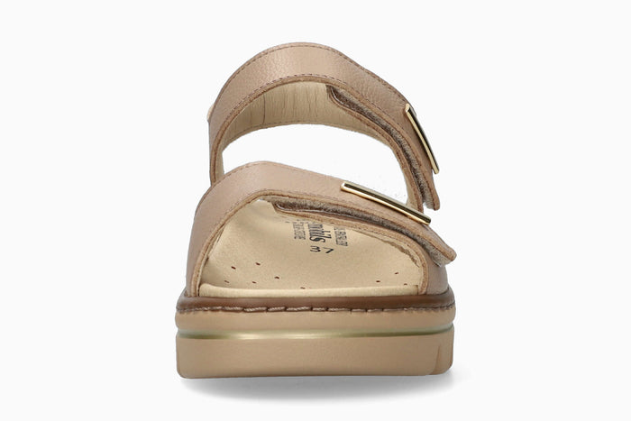 Clem - Light Taupe Women Sandals With Heel