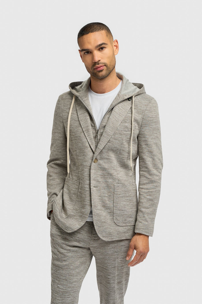 Columbus Taupe Two Piece Suit