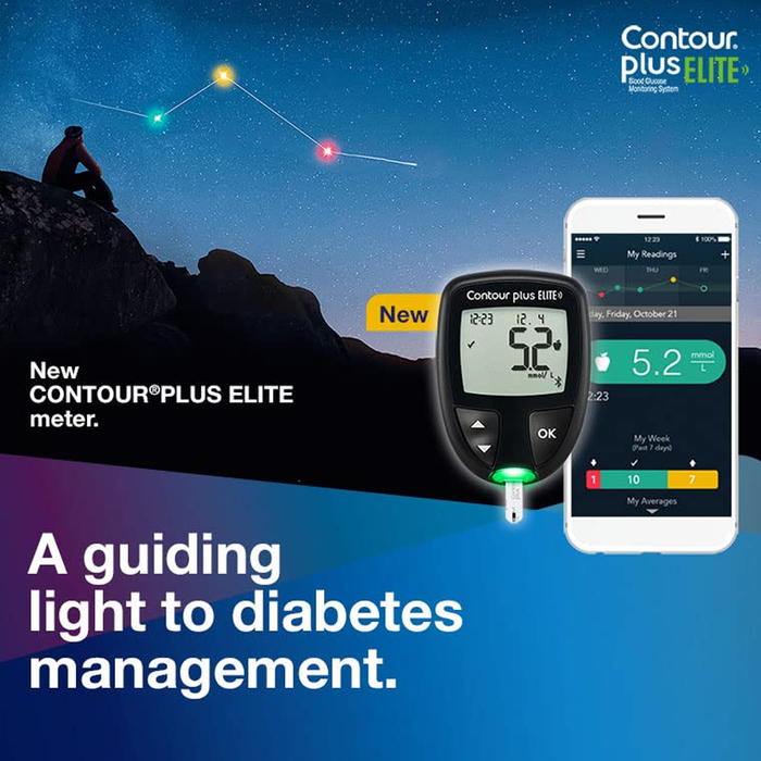 Contour Plus Elite Blood Glucose Monitoring System