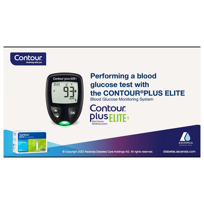 Contour Plus Elite Blood Glucose Monitoring System