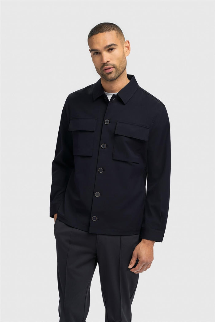 Danilo Navy Overshirt