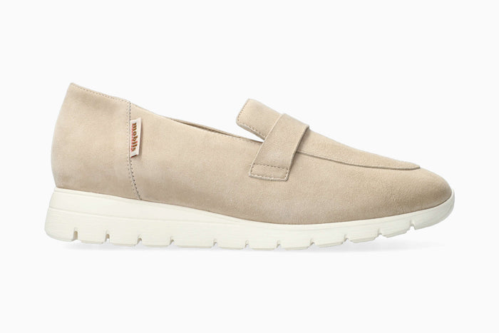 Dixie - Beige Women Slip-Ons