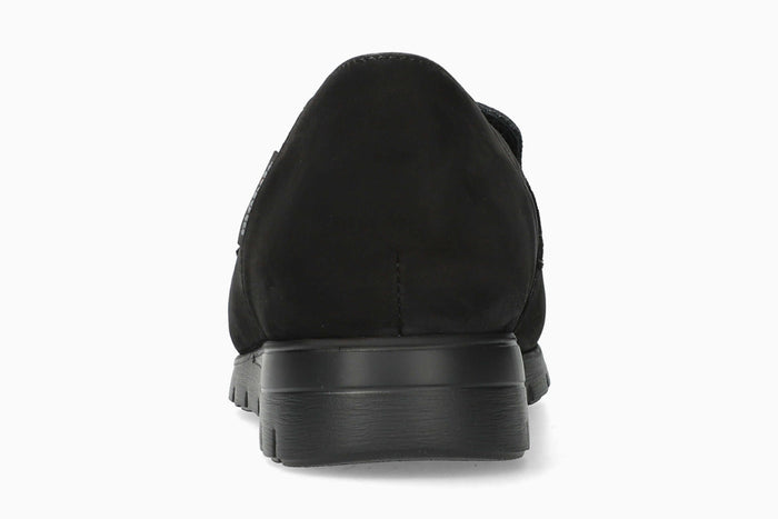 Dixie - Black Women Slip-Ons