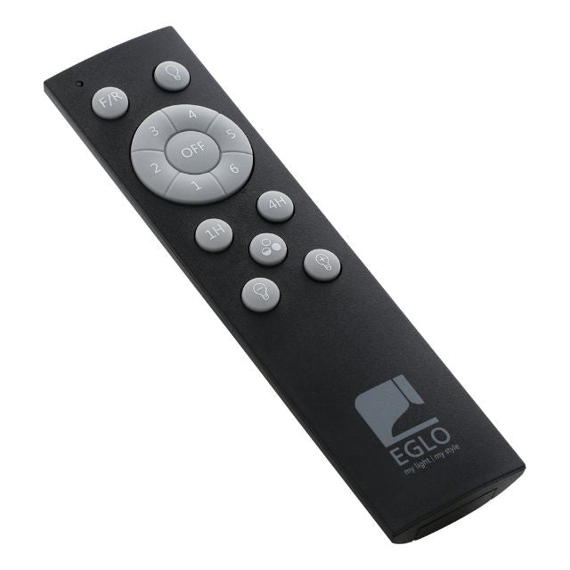 Remote Eglo Iluka 60 Inch DC Fan 18W LED Tri-Col Black Wood 20538115 - The Blue Space