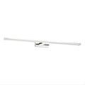 Eglo Pandella 14W 78cm Vanity Wall light Natural White - Chrome | The Blue Space