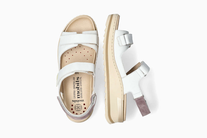 Elora - White Women Sandals