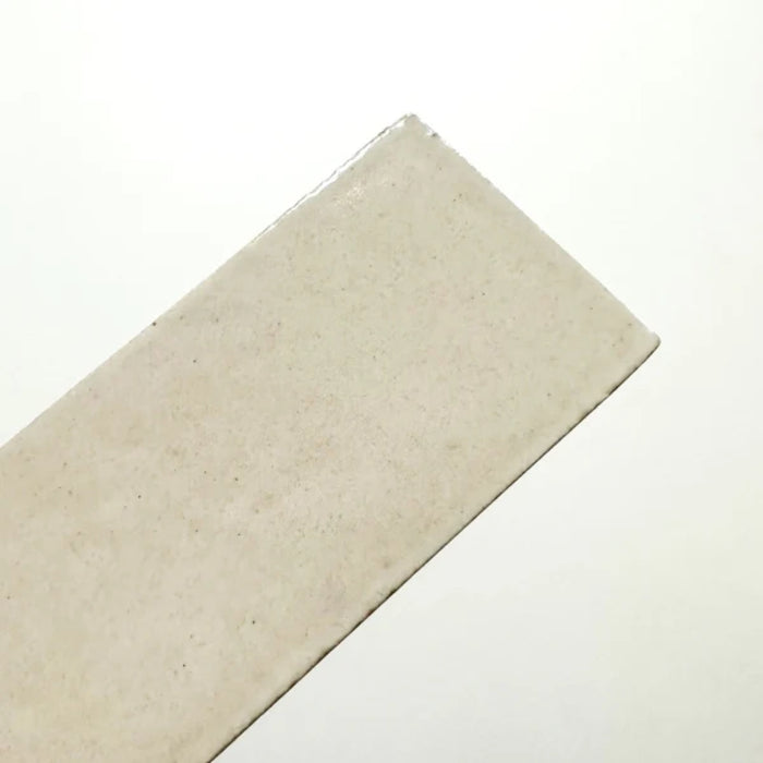 Details Off-White Evelyn Handmade Gloss Bejmat 50 x 150 x 12mm SANDBEJMAT150 - The Blue Space