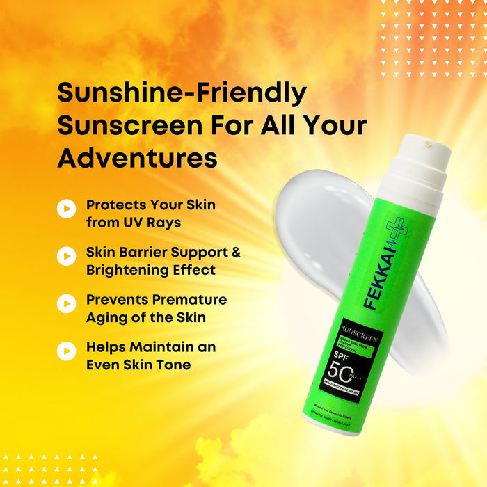 Fekkai Broad Spectrum Protection From UVA, UVB & Blue Rays Sunscreen Gel Spf50 PA+++, 50gm