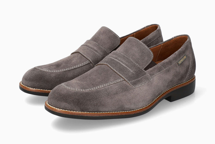 Fergus - Graphite Men Slip-Ons