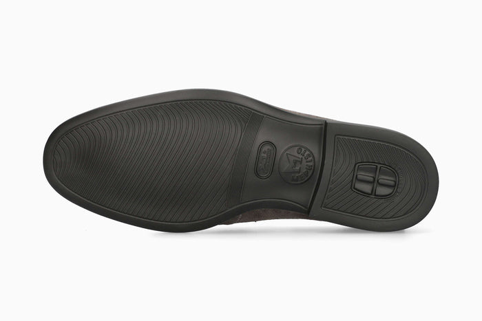 Fergus - Graphite Men Slip-Ons