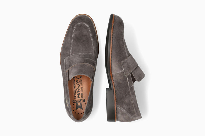 Fergus - Graphite Men Slip-Ons