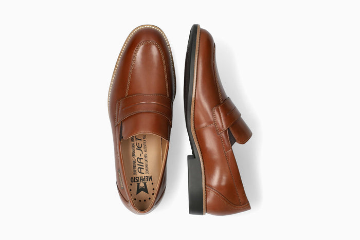 Fergus - Hazelnut Men Slip-Ons
