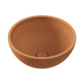 Fienza Alba Concrete Round Bowl Basin 362 x 145mm Tuscan