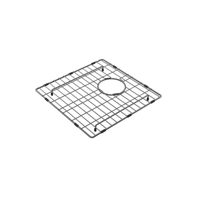 Angle Fienza Hana Sink Protector 32L Carbon Metal 390X390X5mm A23CM - The Blue Space