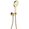 Fienza Kaya Hand Shower Round Plate Urban Brass 433201UB - The Blue Space