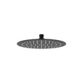 Fienza Kaya Round Shower Head 250mm Matte Black  411125B - The Blue Space