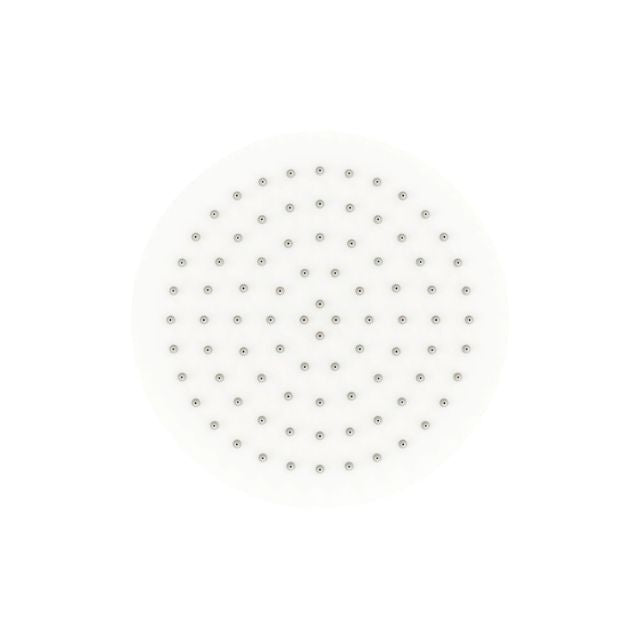 Bottom Fienza Kaya Round Shower Head 250mm Matte White 411125MW - The Blue Space