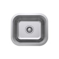 Fienza Tiva 420 Kitchen Sink Single Bowl 20L NTH 420X370X180mm 68102 - The Blue Space