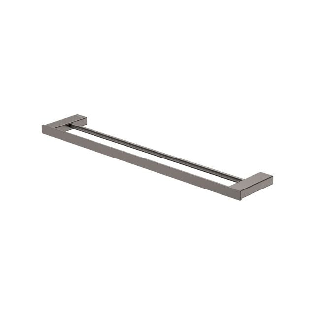 Fienza Tono Double Towel Rail 610mm Gun Metal 85108600GM - The Blue Space